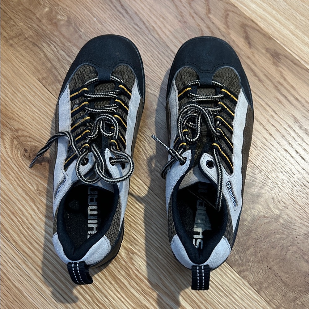 Shimano Black and Tan Women’s Cycling Shoes
